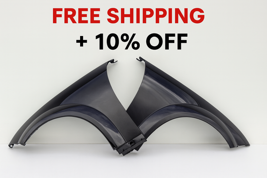WIDE BODY CARBON FIBER FENDERS FOR DODGE CHARGER