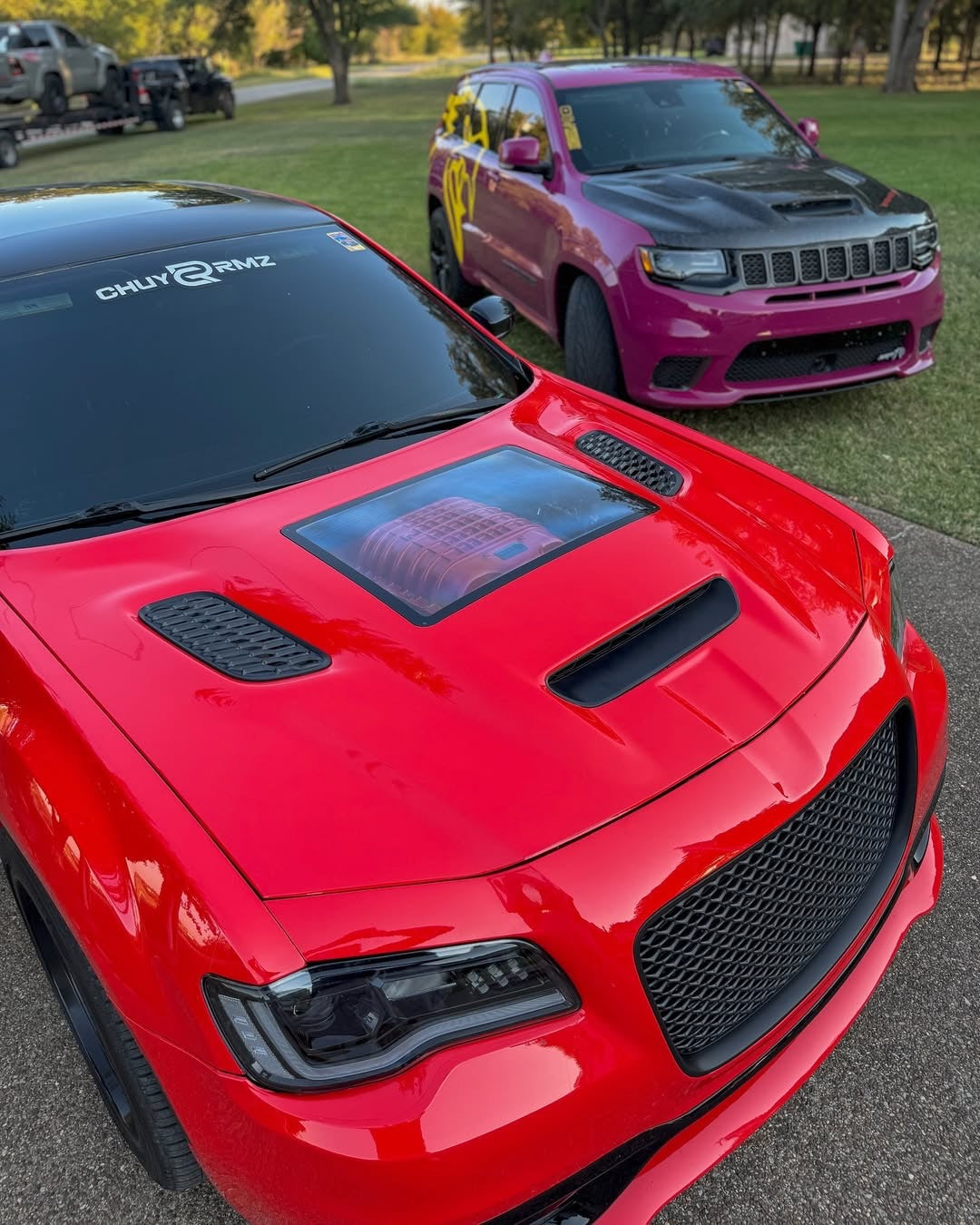 CARBÓN FIBER CHRYSLER 300 hood