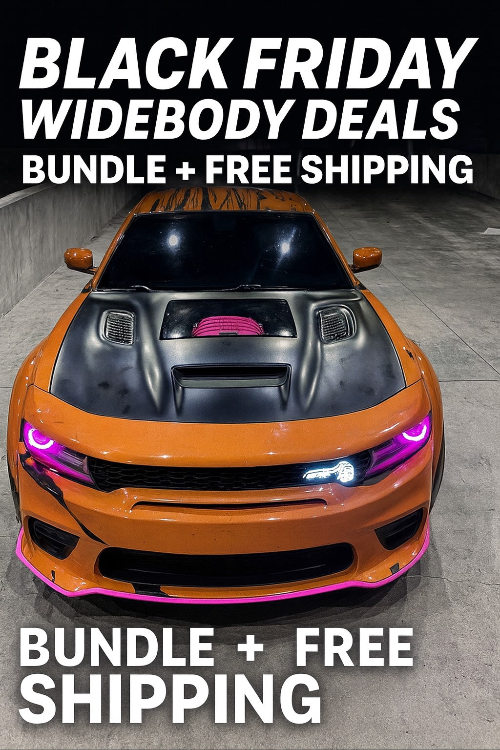 2015-2023 DODGE CHARGER HOOD