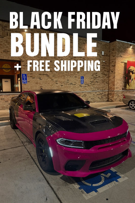 widebody fender + jailbreak style hood with cut out window