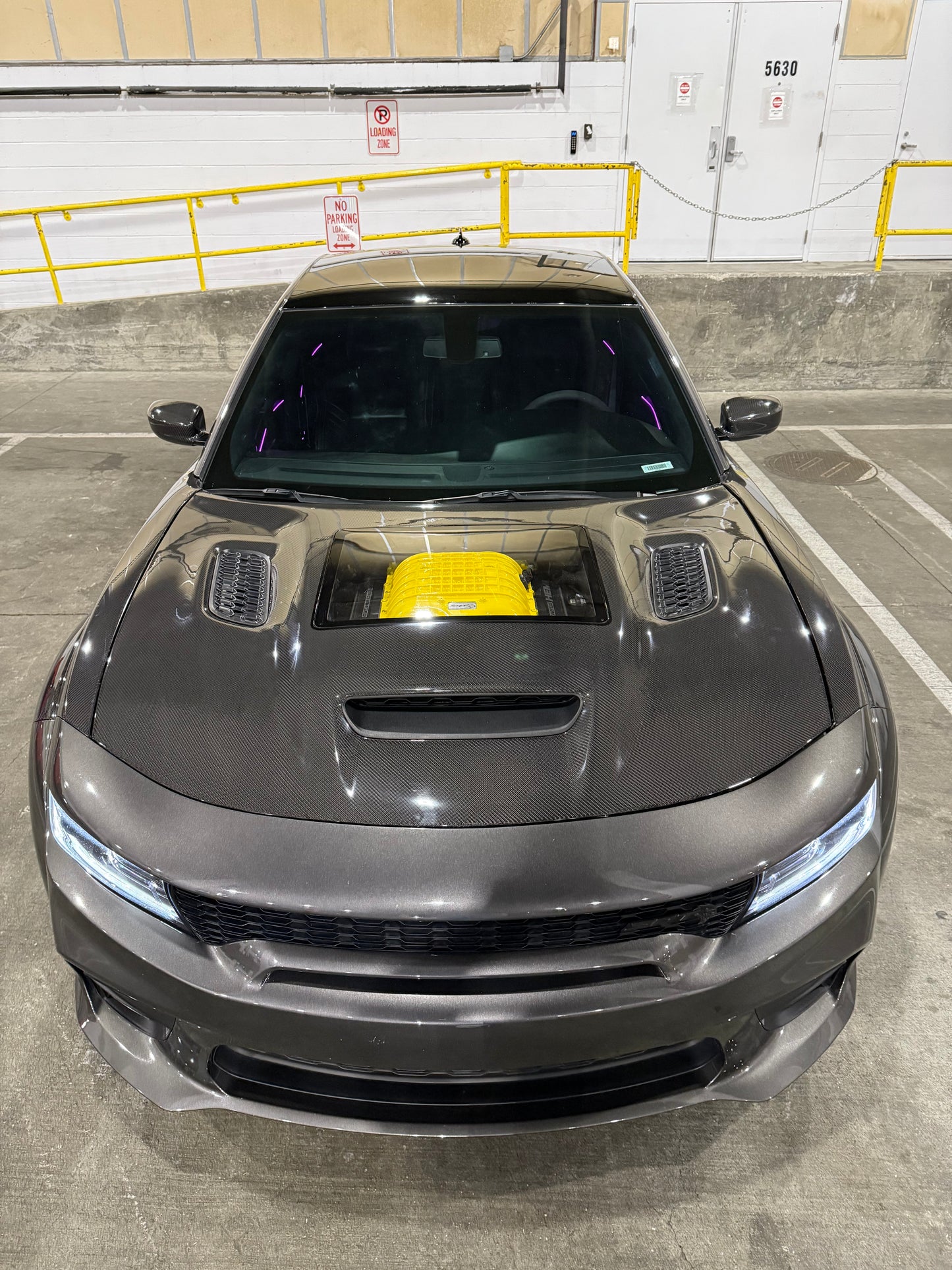 widebody fender + jailbreak style hood with cut out window